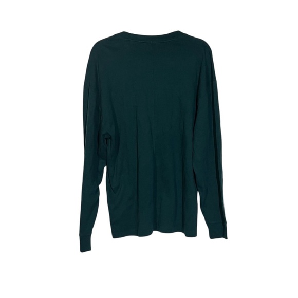 Abercrombie & Fitch Long Sleeve Sweater Ribbed Green Soft A&F Collection Size XL - Picture 2 of 6